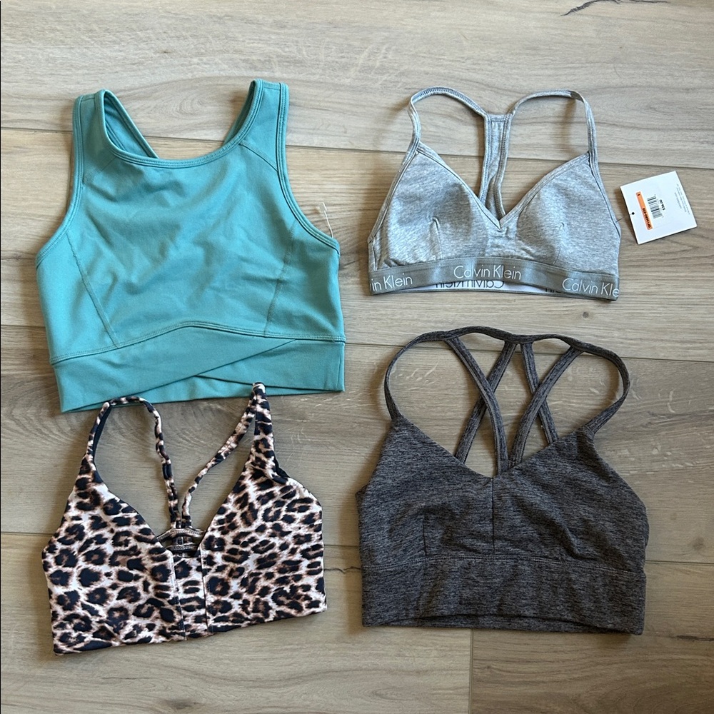 Sports Bra • Bralette Bundle (4) Size XS-S